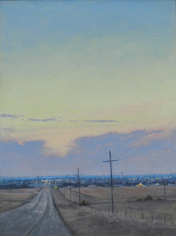 Panhandle City Lights by artist Jeri Salter